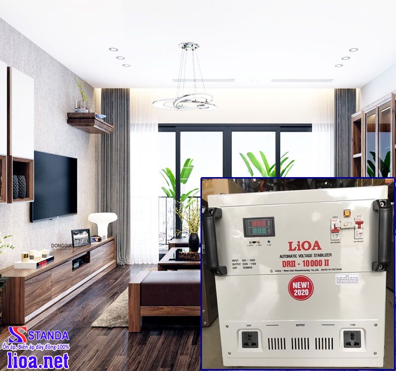 Ổn áp LIOA 10kva tiêu thụ bao nhiêu điện?