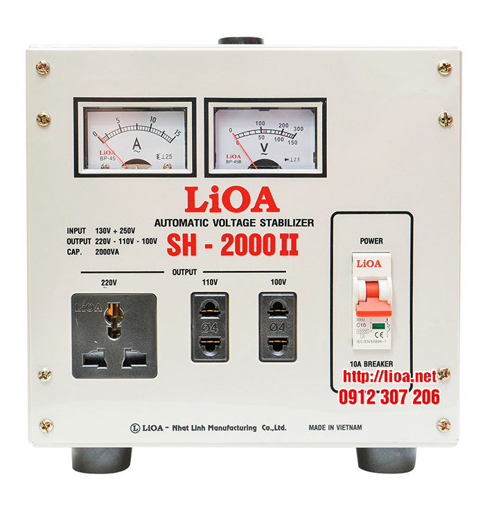 Giới Thiệu Lioa 2kVA (Lioa 2000VA)