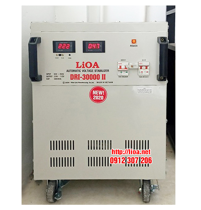 GIỚI THIỆU LIOA 30KVA (DRI-30000)
