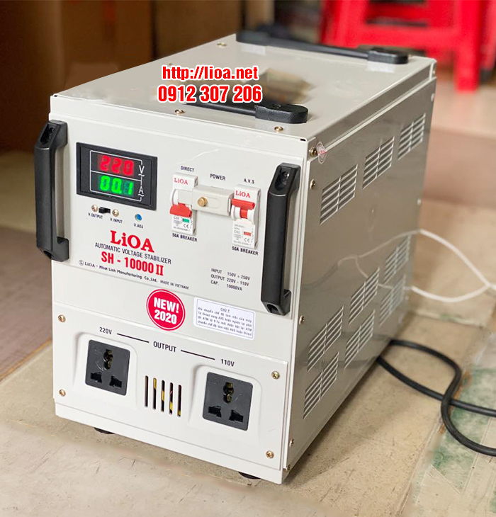 Hướng dẫn lắp đặt ổn áp lioa 10kva