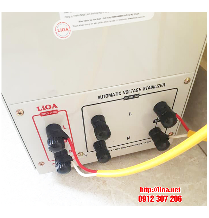 Hướng dẫn lắp đặt ổn áp lioa 10kva