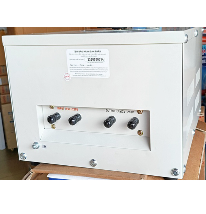 BIẾN ÁP VÔ CẤP 1 PHA 5,5KVA-25A