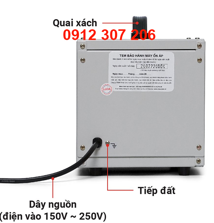 ỔN ÁP 500VA LIOA SH-500
