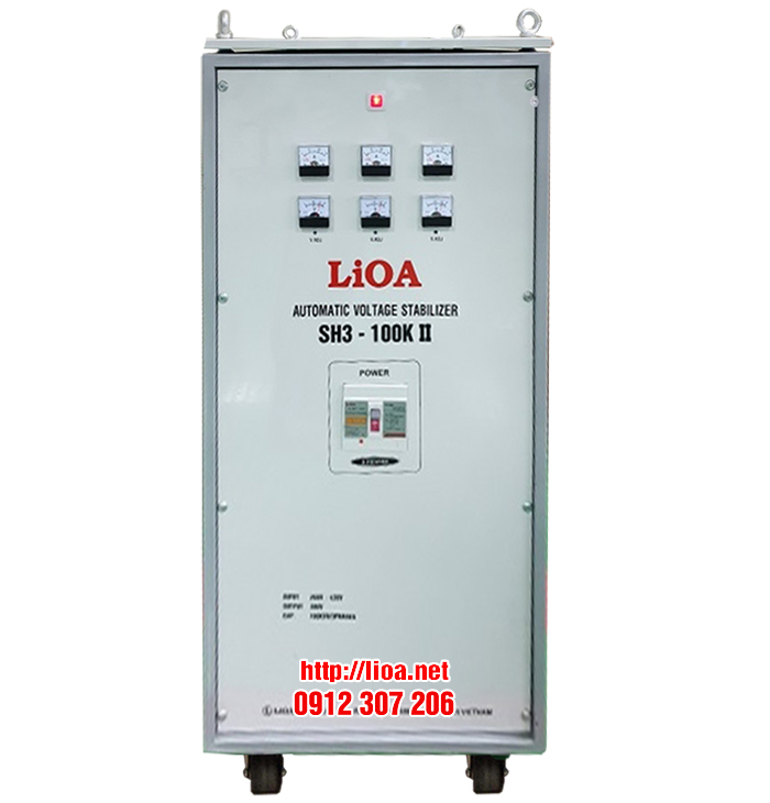 LIOA 100KVA 3 PHA CŨ