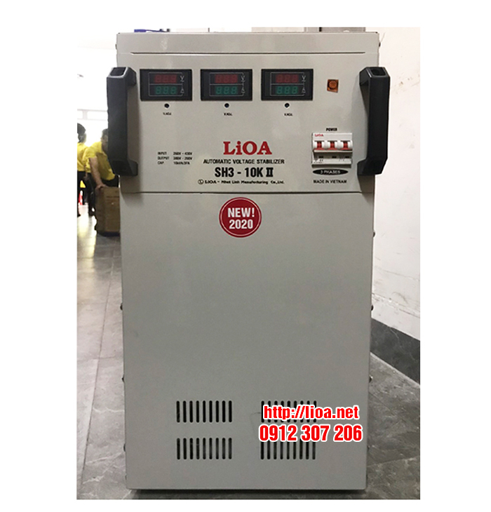 LiOA 10kVA 3 Pha Dải 260V-430V
