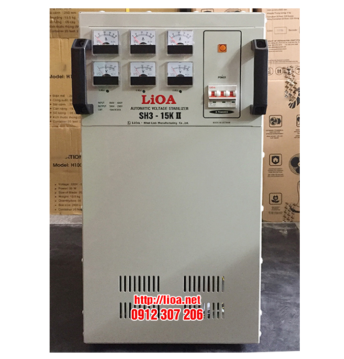 LIOA 15KVA 3 PHA CŨ