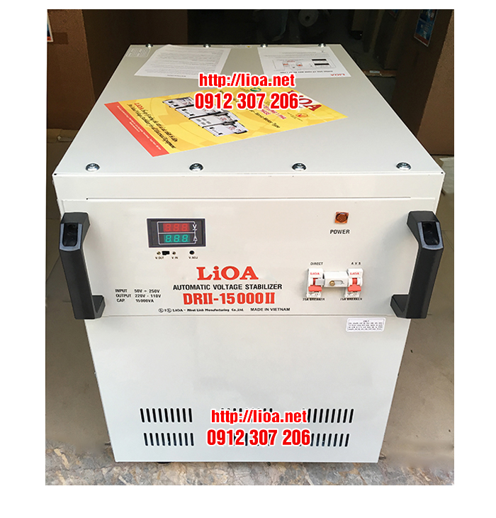 LIOA 15KVA Dải Rộng 50V-250V