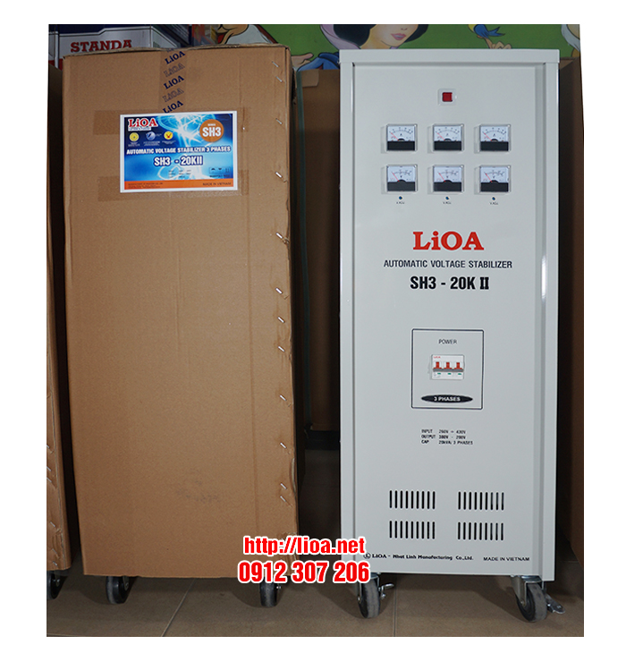 LIOA 20KVA 3 PHA CŨ