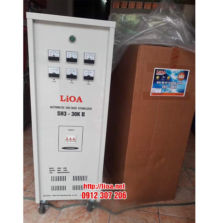 LIOA 30KVA 3 PHA CŨ