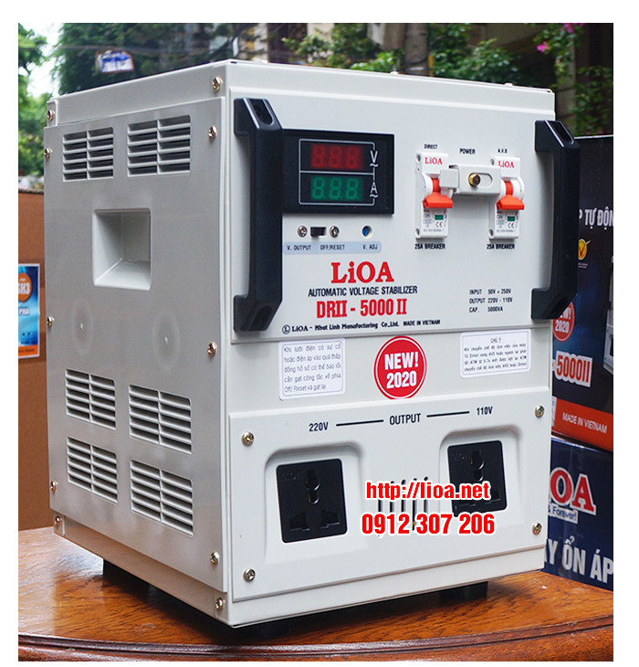 LIOA 5KVA DẢI RỘNG 50V-250V
