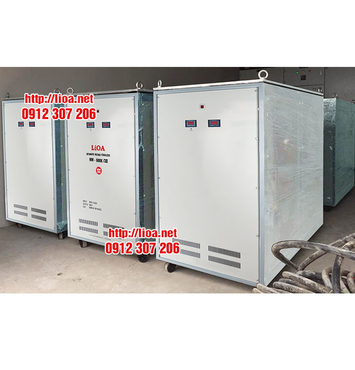 Lioa 600kVA cho máy tiện CNC nhập khẩu
