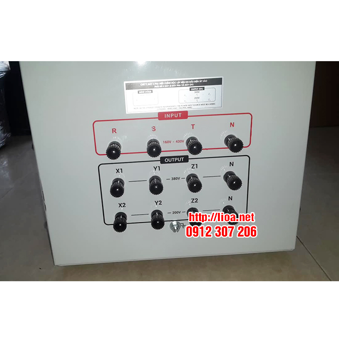 Ổn Áp LiOA 6kVA 3 Pha DR3