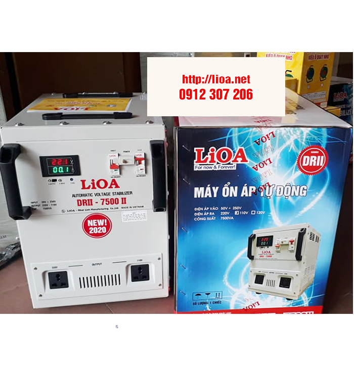 ỔN ÁP LIOA DRII 7,5KVA