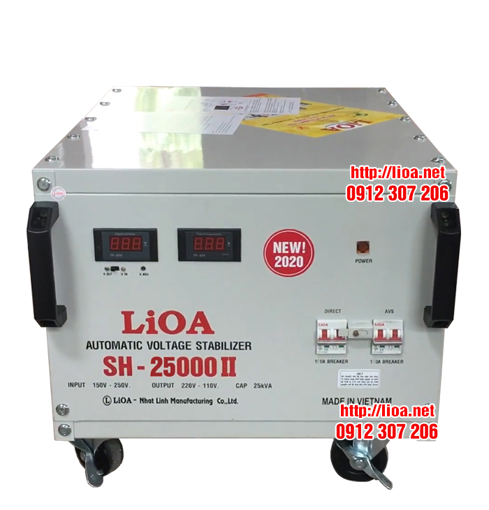 Lioa SH-25000 (25kVA) Đời Mới Nhất