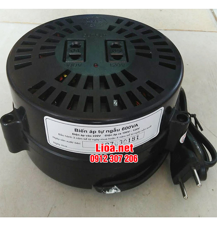 Biến Áp Tự Ngẫu Lioa 600VA Giá Tốt