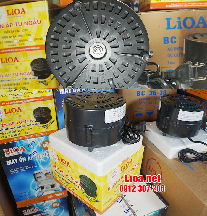 ĐỔI NGUỒN LIOA 1500VA CHO BỘ DÀN NHẬT