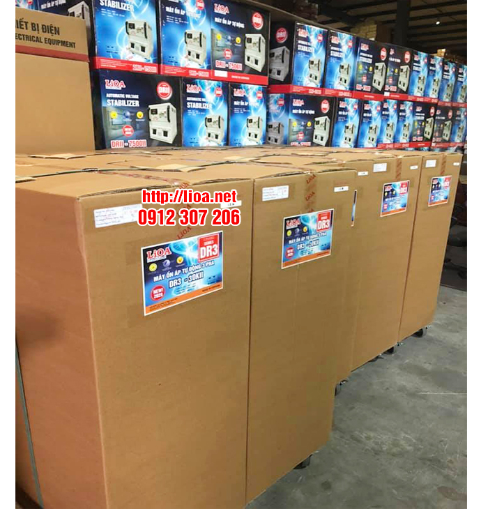 Ổn Áp LiOA 30kVA Model DR3-30K