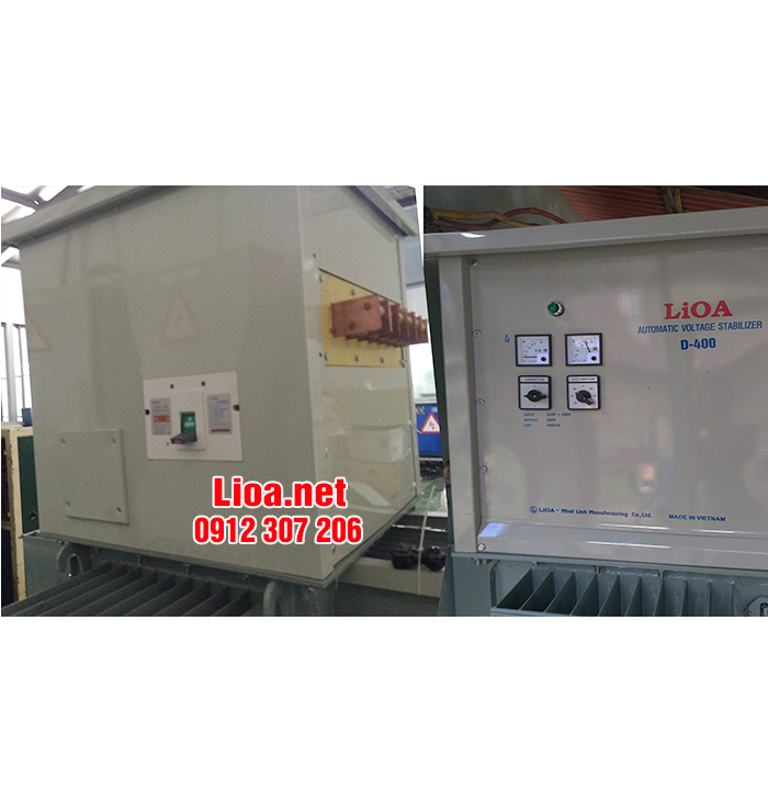 ỔN ÁP D-400 NGÂM DẦU