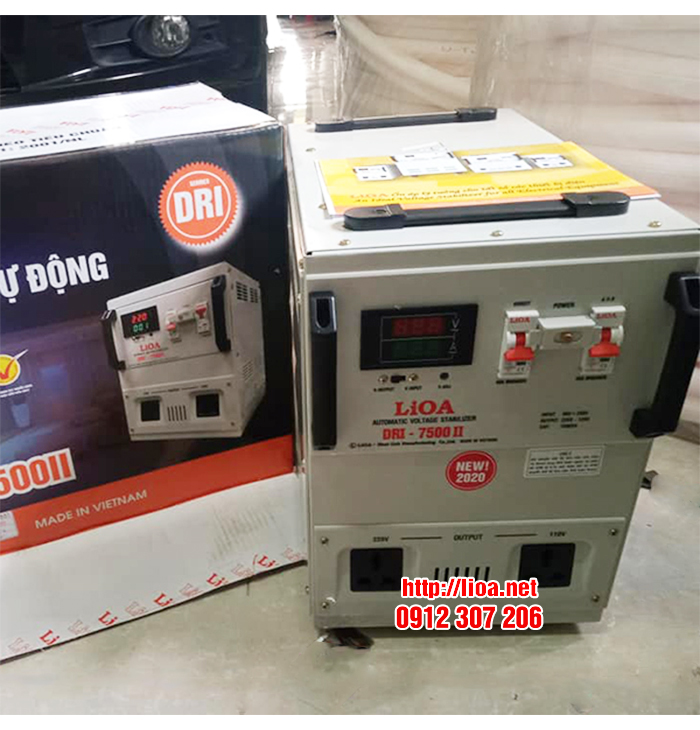 ỔN ÁP LIOA DRI 7.5KVA