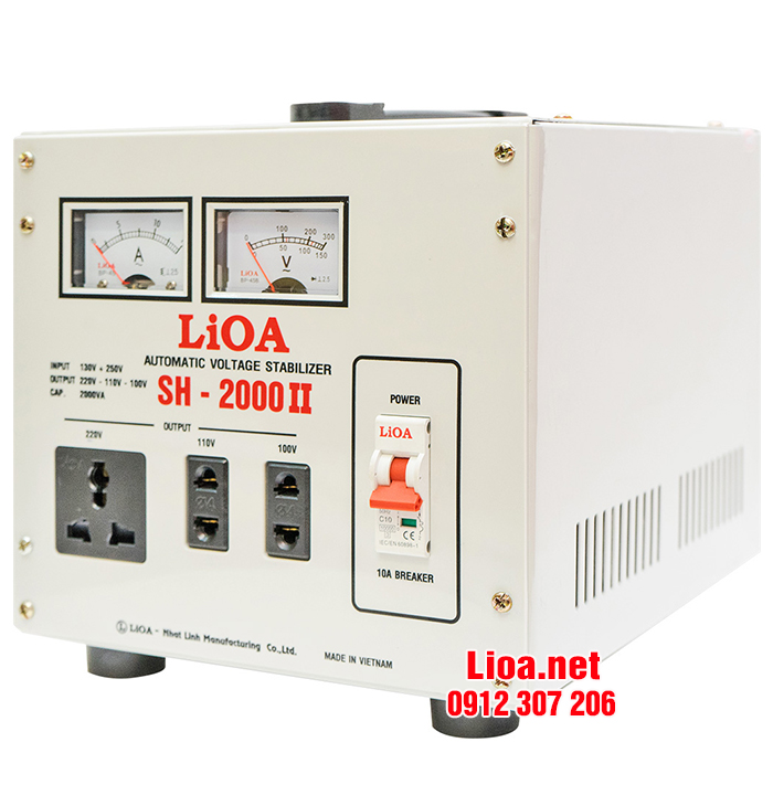 ỔN ÁP 2KVA LIOA SH-2000