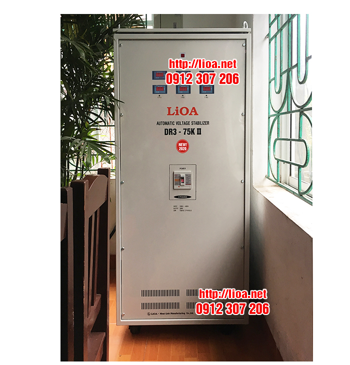 Ổn Áp 3 Pha DR3 75kVA