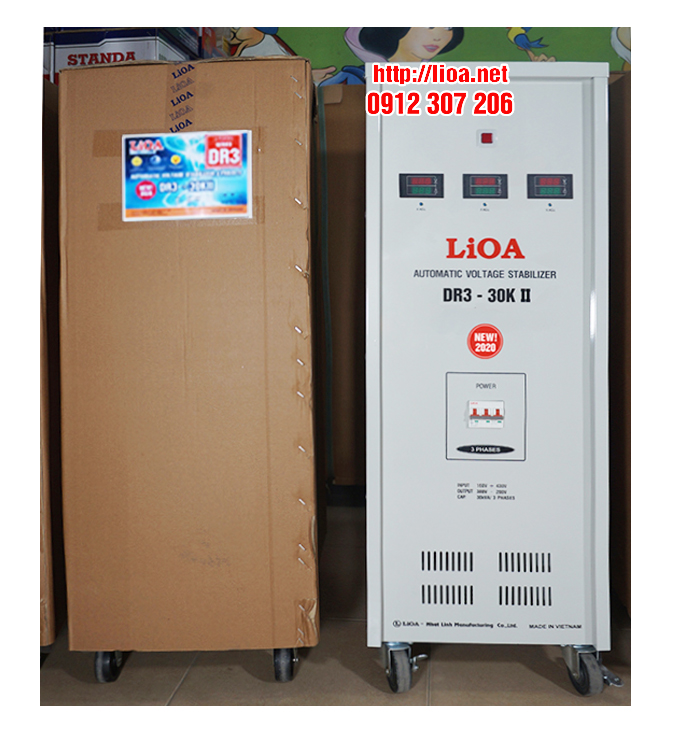 Ổn Áp 30kVA Dải Rộng DR3