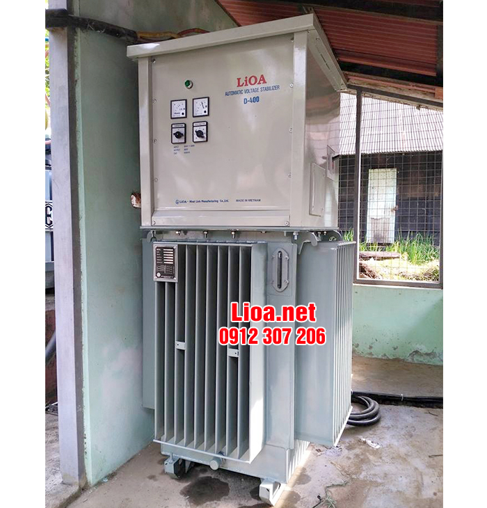 ỔN ÁP D-400 NGÂM DẦU