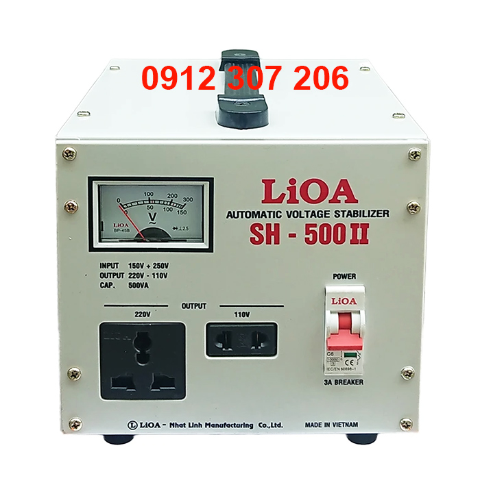 ỔN ÁP LIOA 0,5KVA SH-500