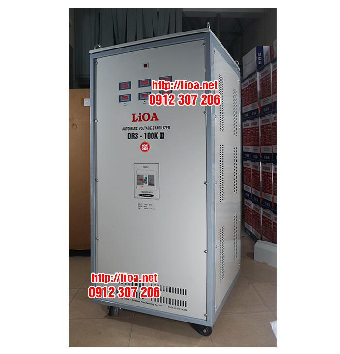 Ổn Áp LiOA 100kVA 3 Pha DR3