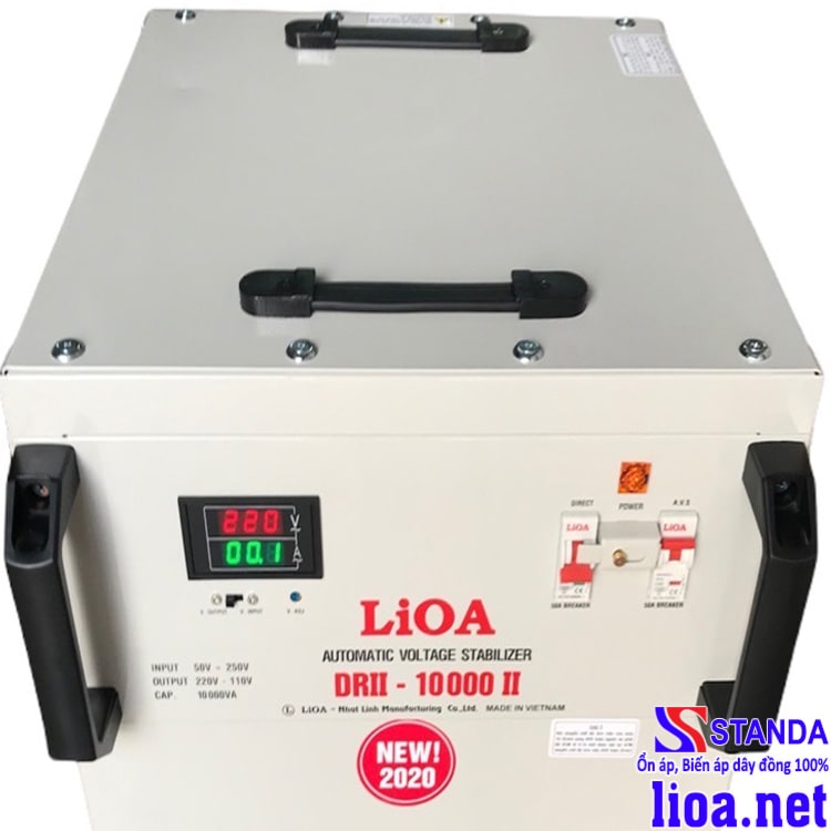 Ổn áp LIOA 10kva dải 50V