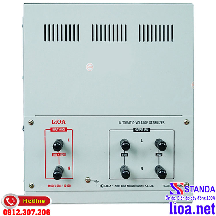 Ổn Áp LIOA 10KVA Dải 90V