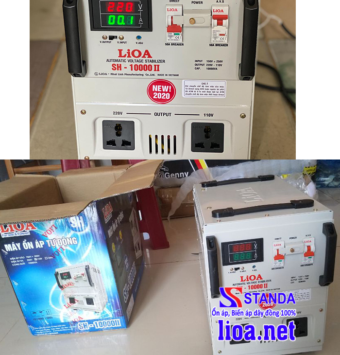 Ổn Áp Lioa 10kVA Cho Điều Hòa