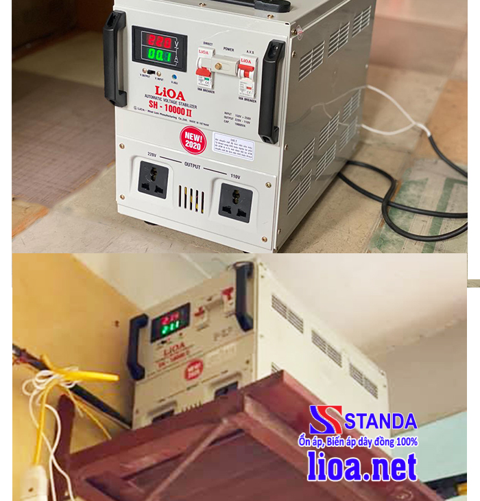 Ổn Áp Lioa 10kVA Cho Điều Hòa