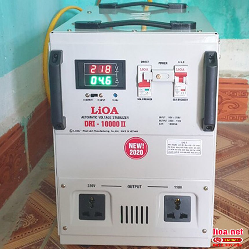 Ổn áp lioa 10kva 2025 thế hệ mới nhất