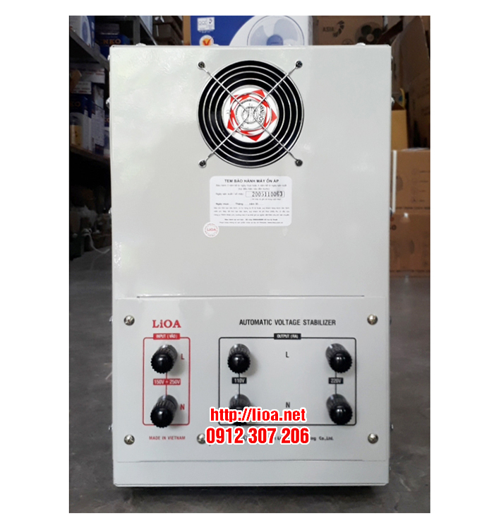 Ổn Áp Lioa 15kVA Dải 150V-250V