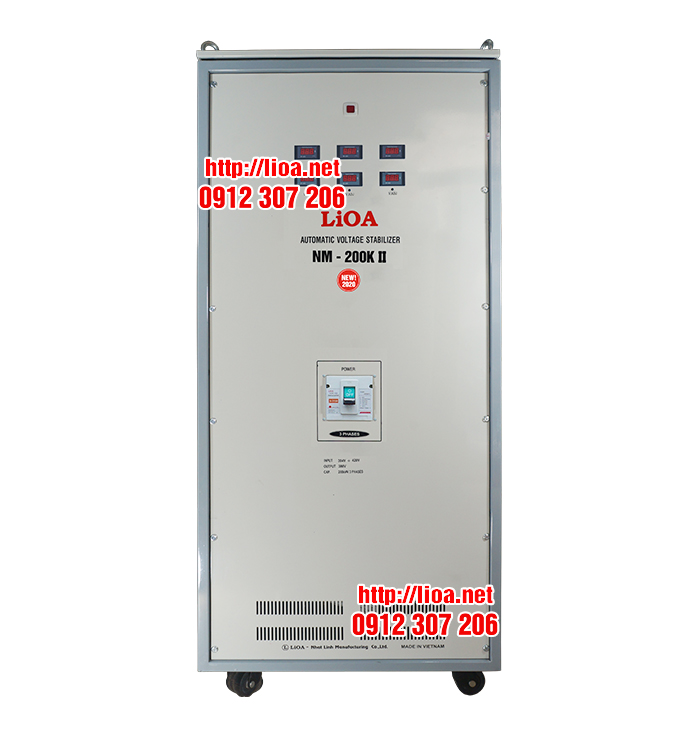 Ổn Áp LiOA 200kVA 3 Pha NM