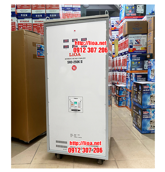 Ổn Áp LiOA 250KVA 3 Pha SH3