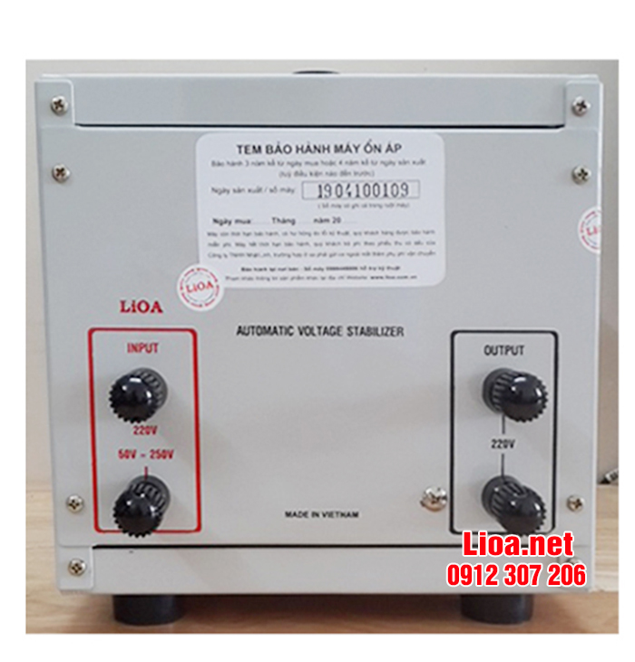 ỔN ÁP LIOA 2KVA DRII