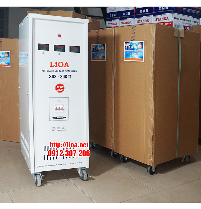 Ổn Áp LiOA 30kVA Dải 260V-430V