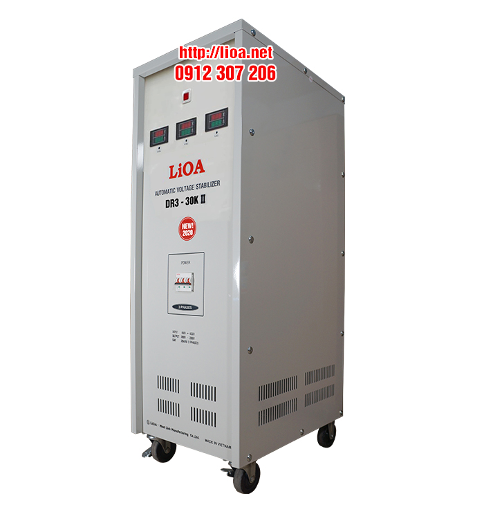 Ổn Áp LiOA 30kVA Model DR3-30K
