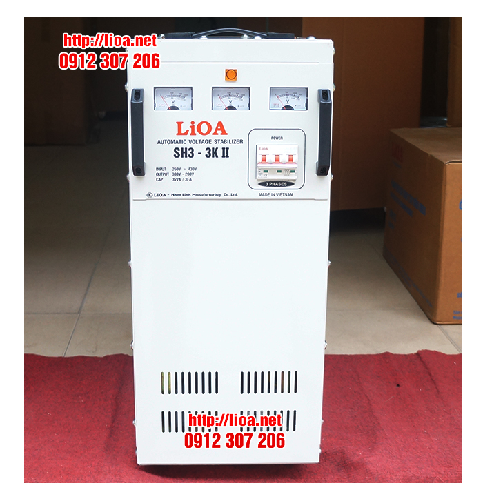 Ổn Áp LiOA 3kVA 3 Pha SH3