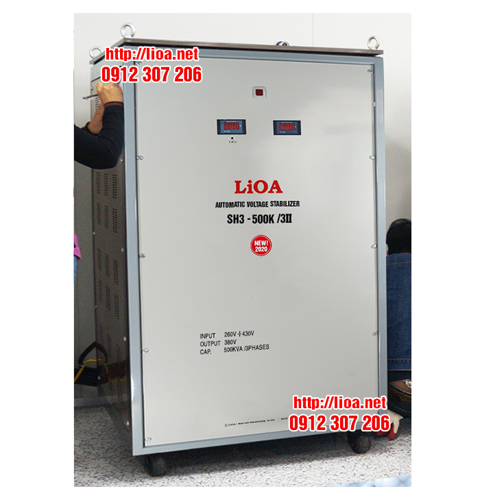 Ổn Áp LiOA 500KVA 3 Pha SH3