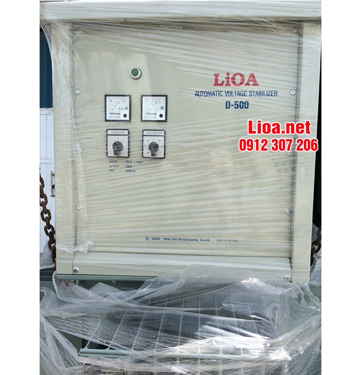 ỔN ÁP LIOA 500KVA NGÂM DẦU