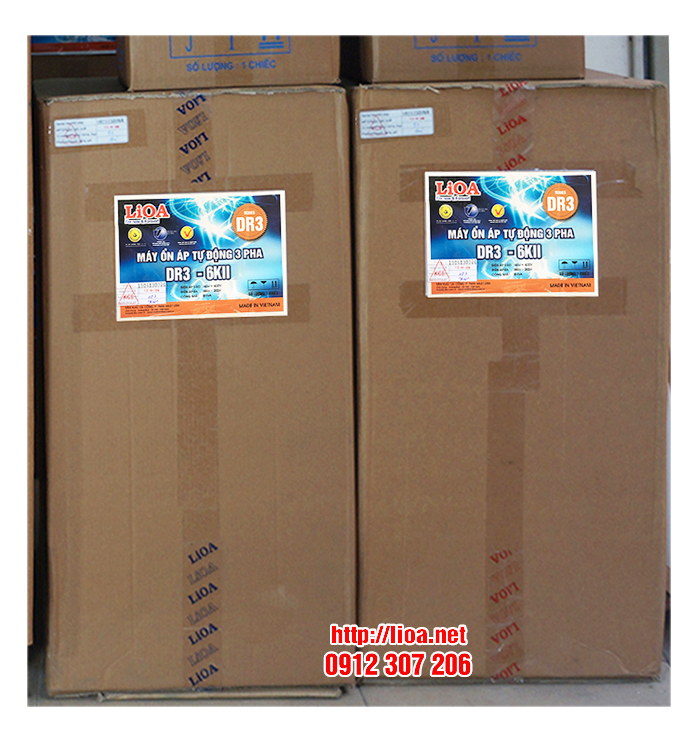 Ổn Áp LiOA 6kVA 3 Pha DR3