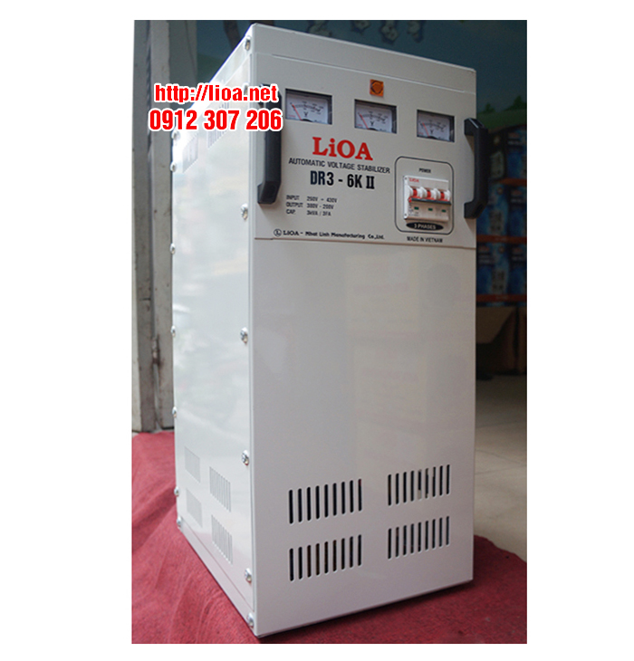 Ổn Áp LiOA 6kVA 3 Pha DR3