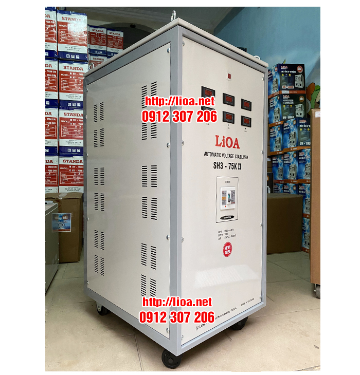 Ổn Áp LiOA 75kVA 3 Pha SH3