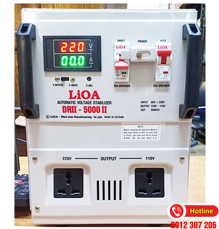 ỔN ÁP LIOA DRII 5KVA
