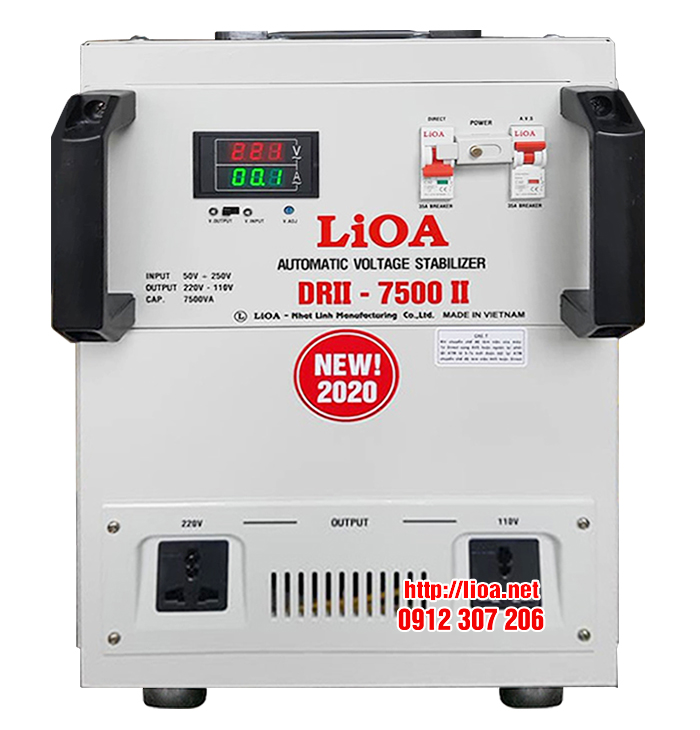 ỔN ÁP LIOA DRII 7,5KVA