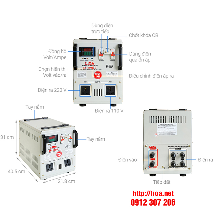 ỔN ÁP LIOA SH 10KVA