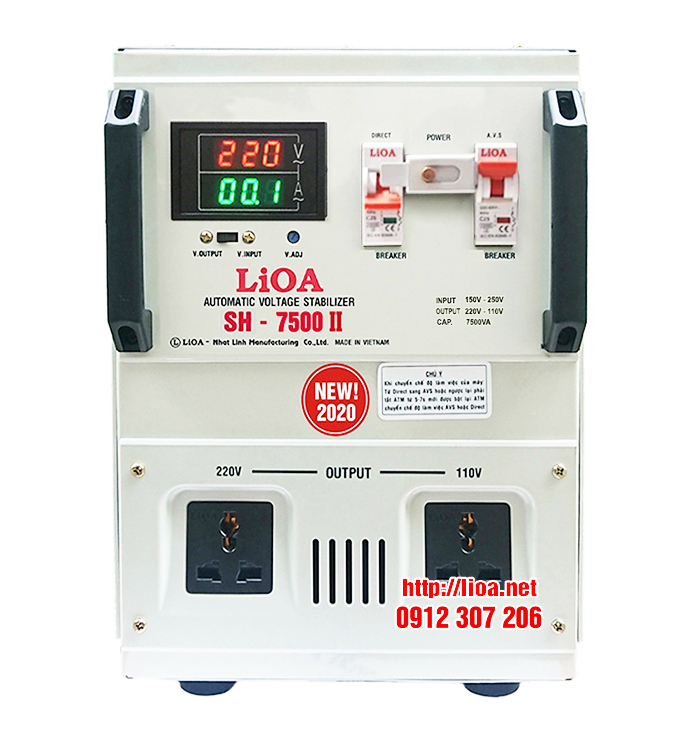 ỔN ÁP LIOA SH 7,5KVA